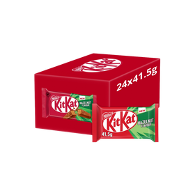 KitKat Hazelnut Wafer Bars 24 x 41.5g