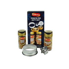 Schwartz Christmas Mince Pie Spices & Pastry Cutter Gift Set