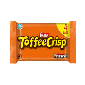 Toffee Crisp Milk Chocolate Bars 4 x 31g Bars