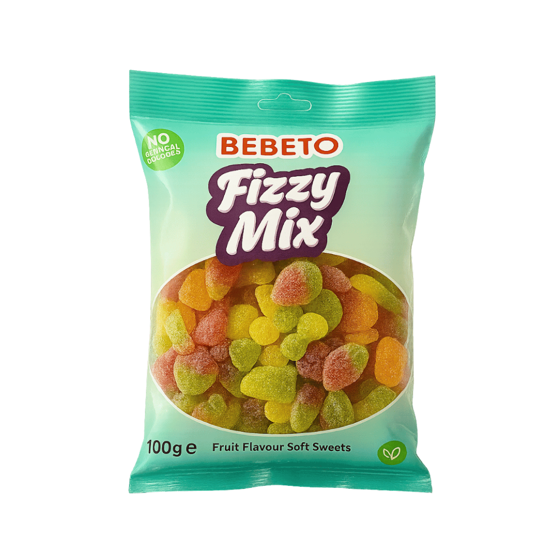 Bebeto Fizzy Mix Big 1Kg Sharing Pack