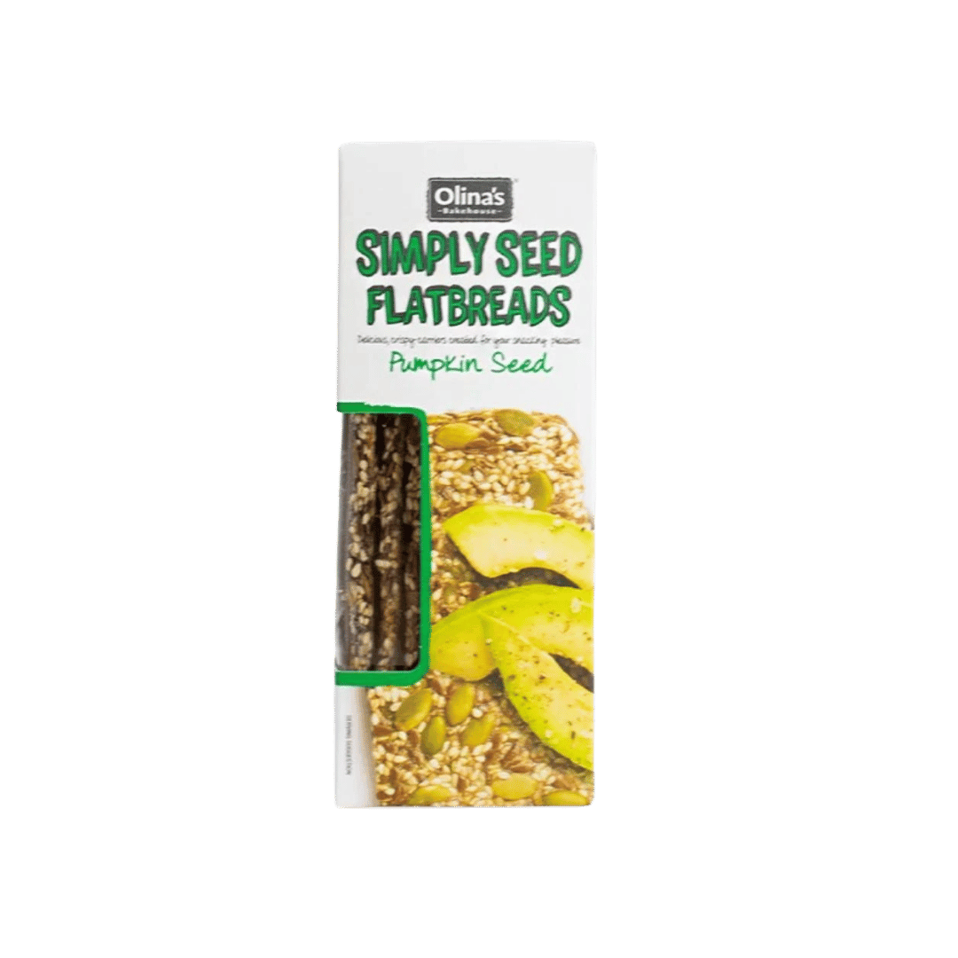 Olina’s Bakehouse Gluten Free Pumpkin Seeds Flatbreads