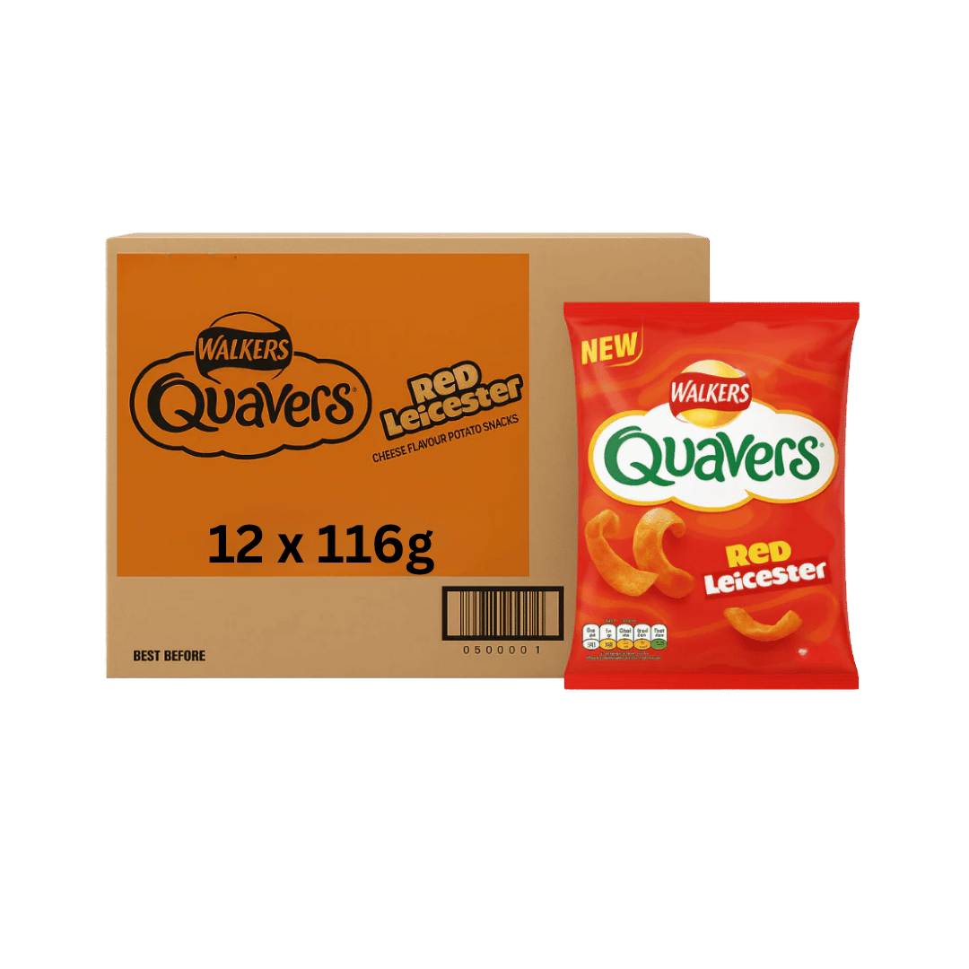 Quavers Red Leicester Sharing Crisps