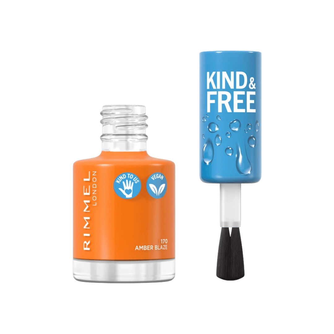 Rimmel Kind & Free Nail Polish – Amber Blaze