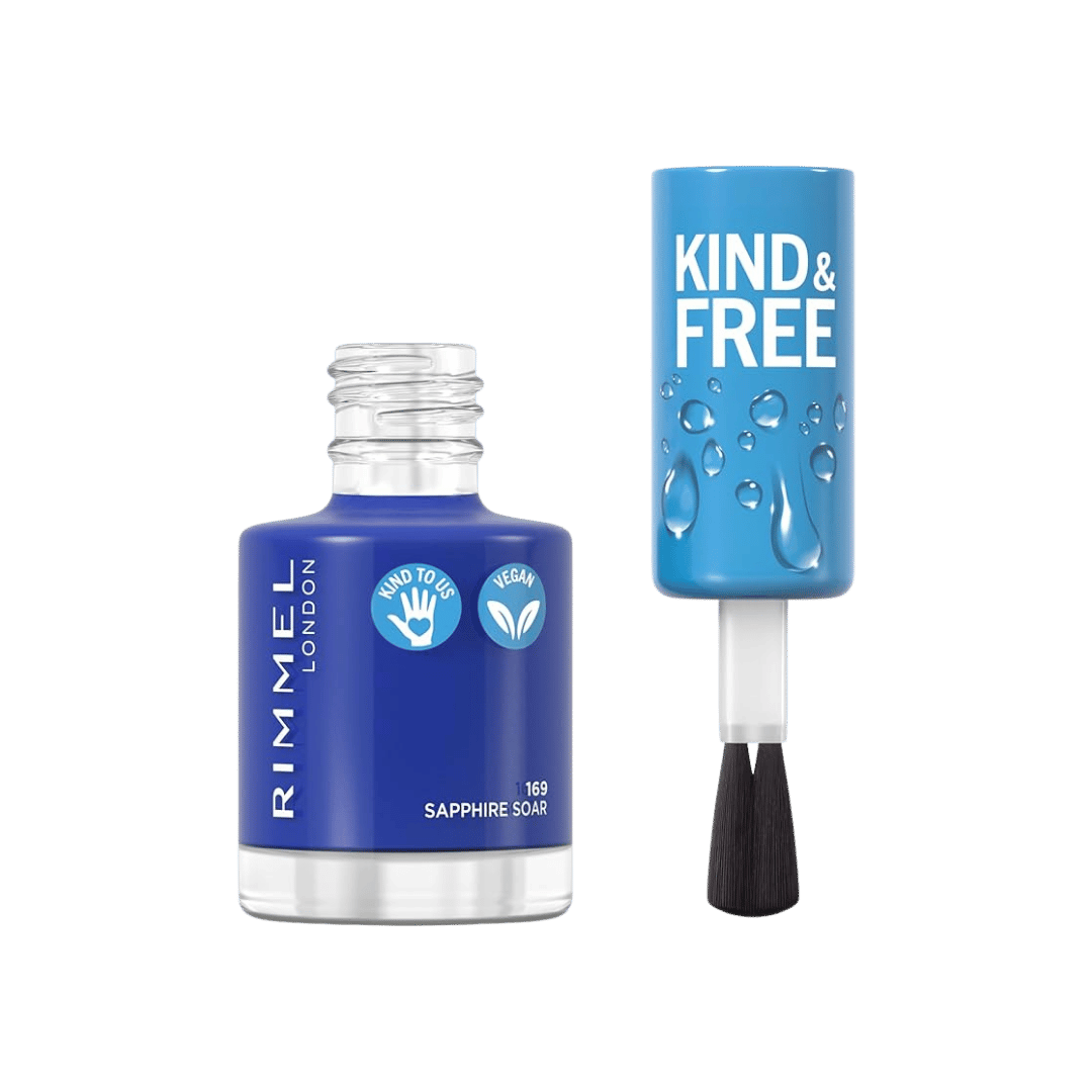 Rimmel Kind & Free Nail Polish 169 Sapphire Soar