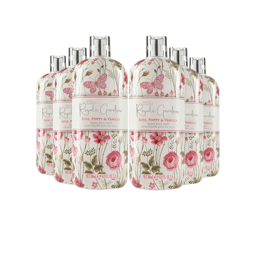 Baylis & Harding Garden Rose, Poppy & Vanilla Body Wash
