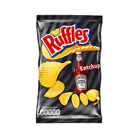 Ruffles Heinz Ketchup Ridge Cut Crisps