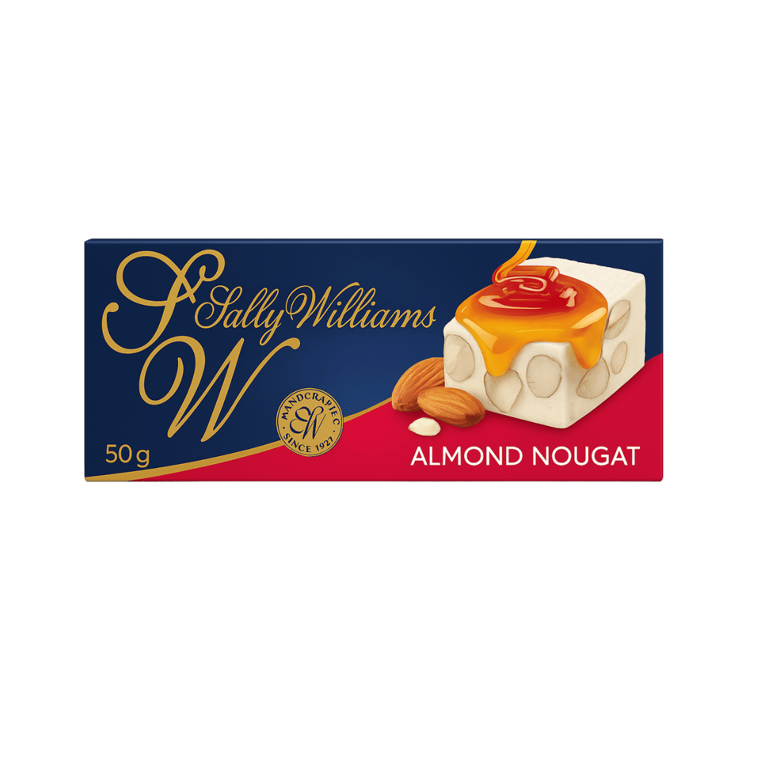 Sally Williams GIFT BOX Nougat Roasted Almonds 10 X 150g - Steins Foods - View #7