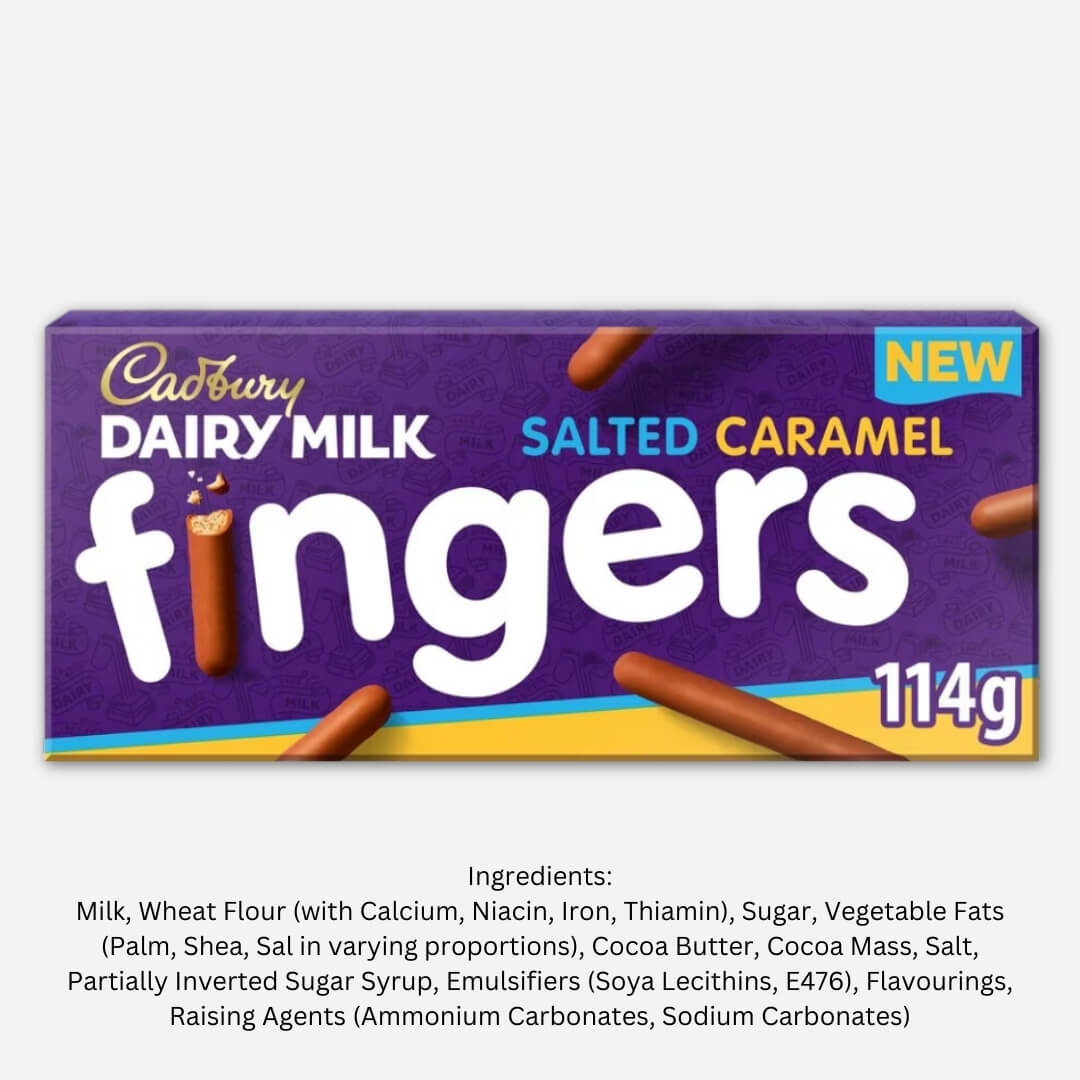 Cadbury Dairy Milk Salted Caramel Fingers