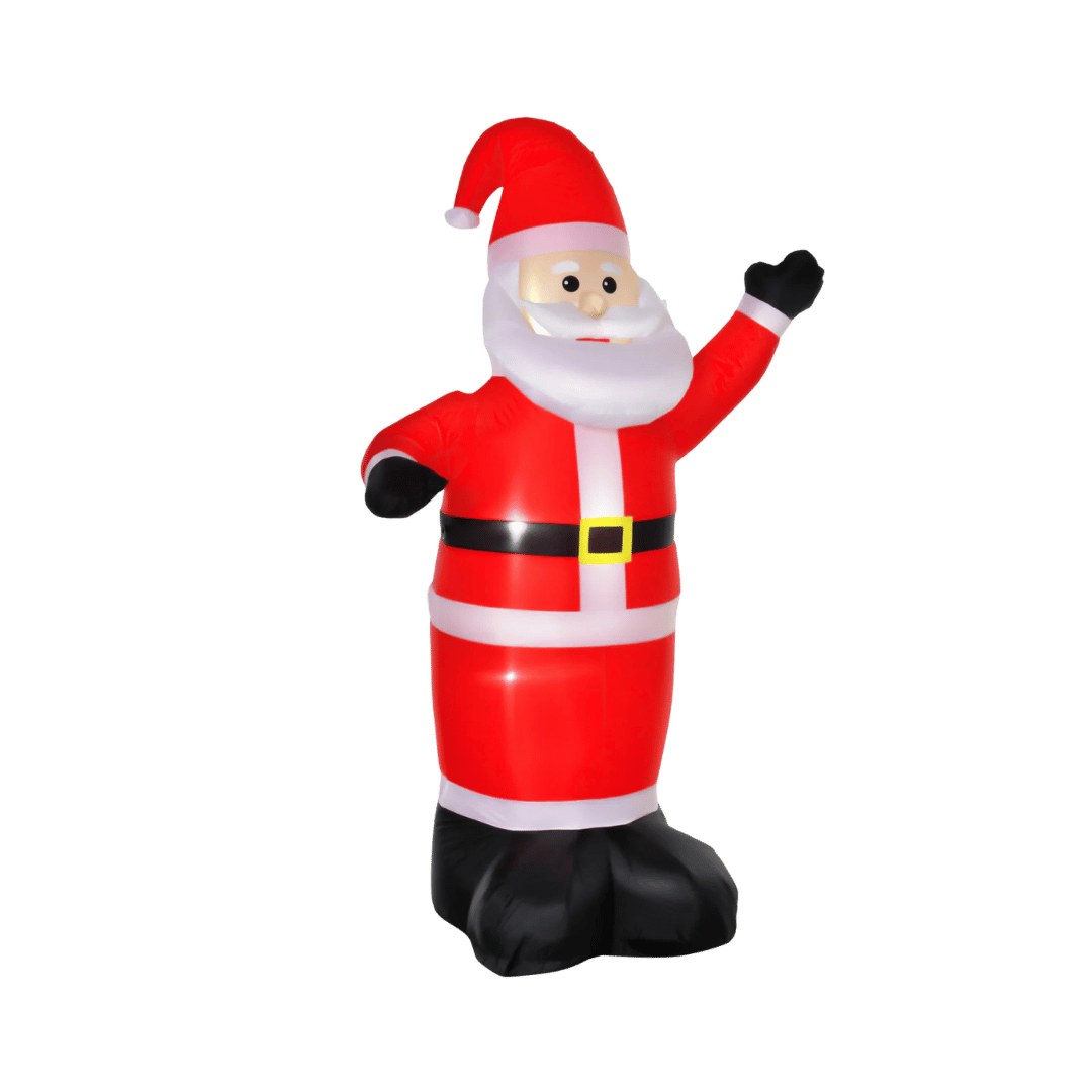 Inflatable Light Up Giant Santa Decoration