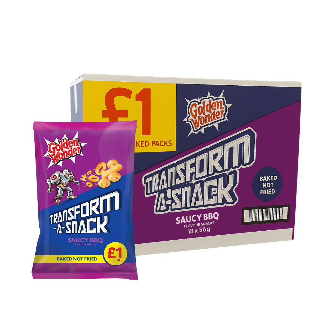 Golden Wonder Transform-A-Snack Saucy BBQ