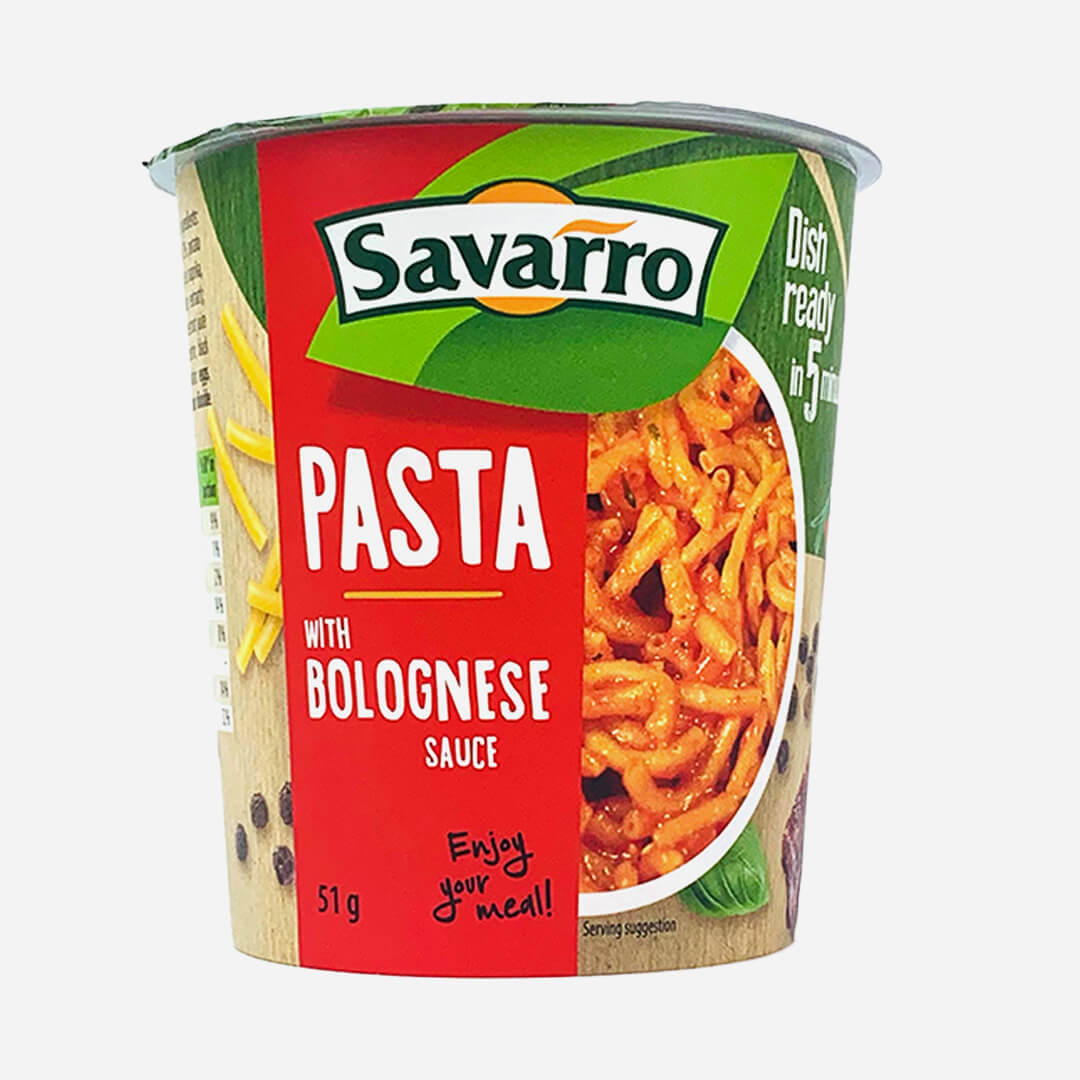 Savarro Instant Pasta With Bolognese Sauce