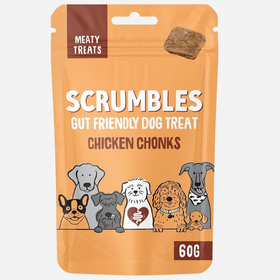 Scrumbles Chicken Chunks Meaty Dog Treats