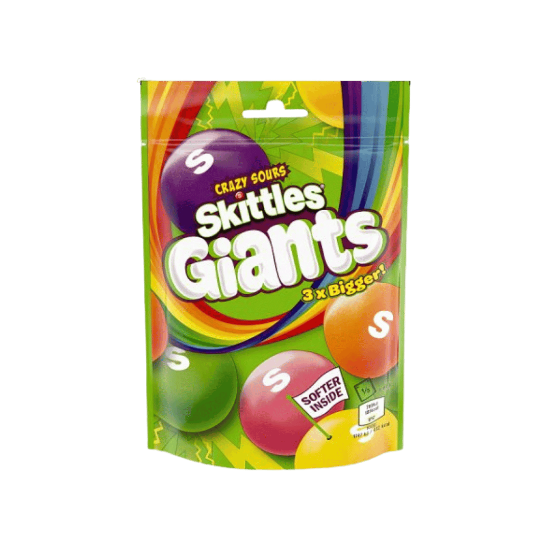 Skittles Sours Giants Pouch Bag