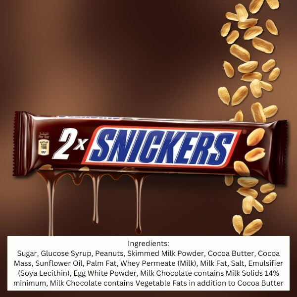 Snickers Duo Chocolate Bars