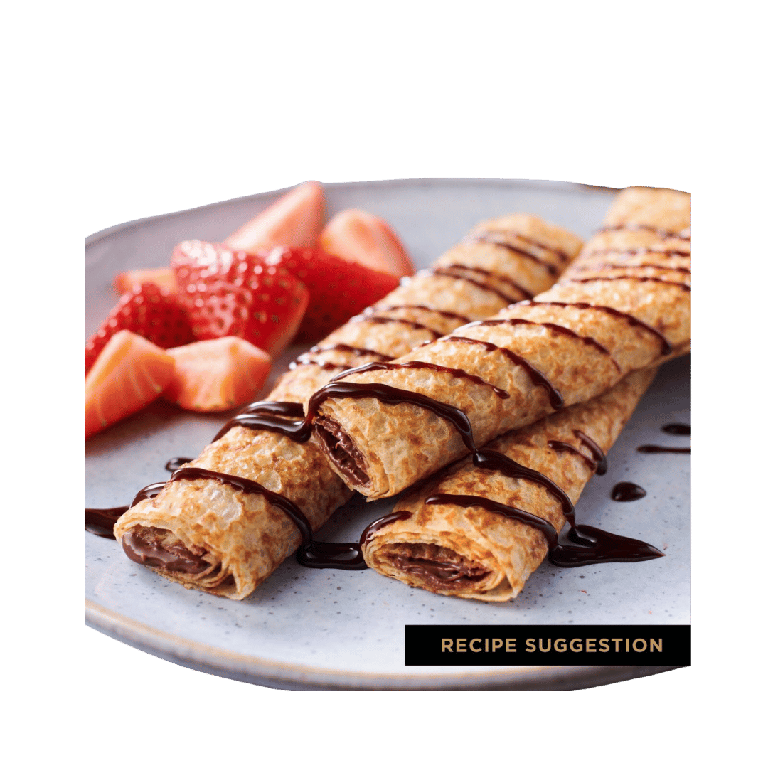 St. Pierre Chocolate Filled Crepes