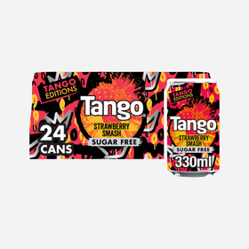 Tango Sugar Free Strawberry Smash Case 24 x 330ml