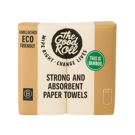 The Good Roll Strong & Absorbent Bamboo Kitchen Roll