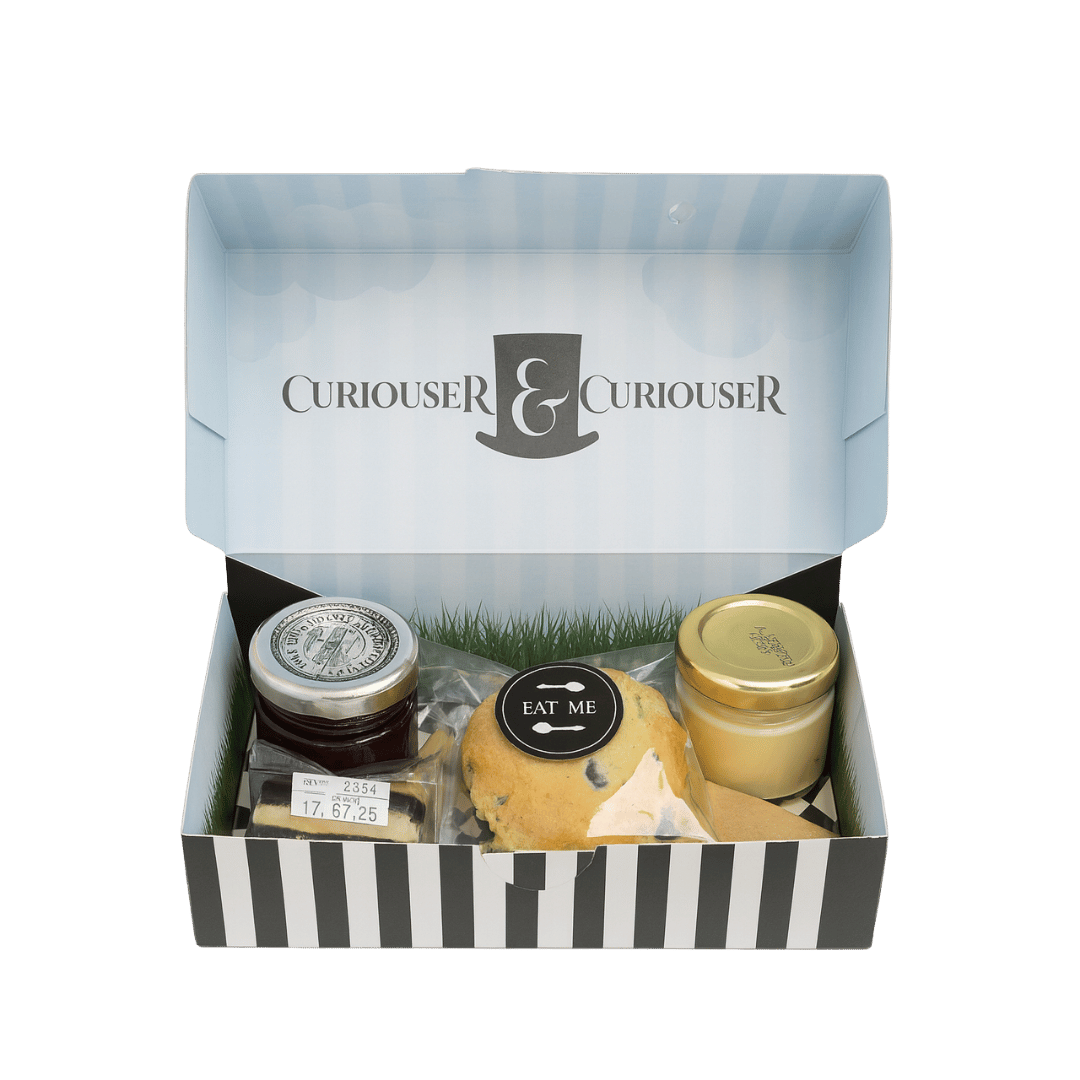 Time For Tea Afternoon Tea Scone, Cream, Jam & Choc Fudge Brownie