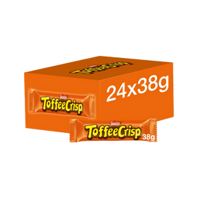 Toffee Crisp Chocolate Bars 24 x 38g