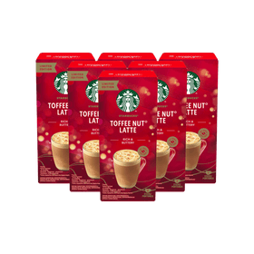Starbucks Premium Caffe Toffee Nut Latte Instant Coffee