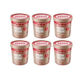 Urban Noodle Tom Yum Ramen Pot 6 x 87.5g
