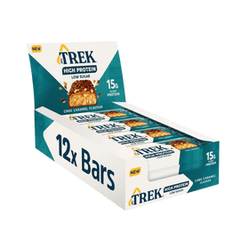 Trek High Protein Low Sugar Choc Caramel Bars