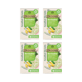 Twinings Soulful Blends Revitalise Invigorating Lemon, Camomile & Tulsi Tea Bags