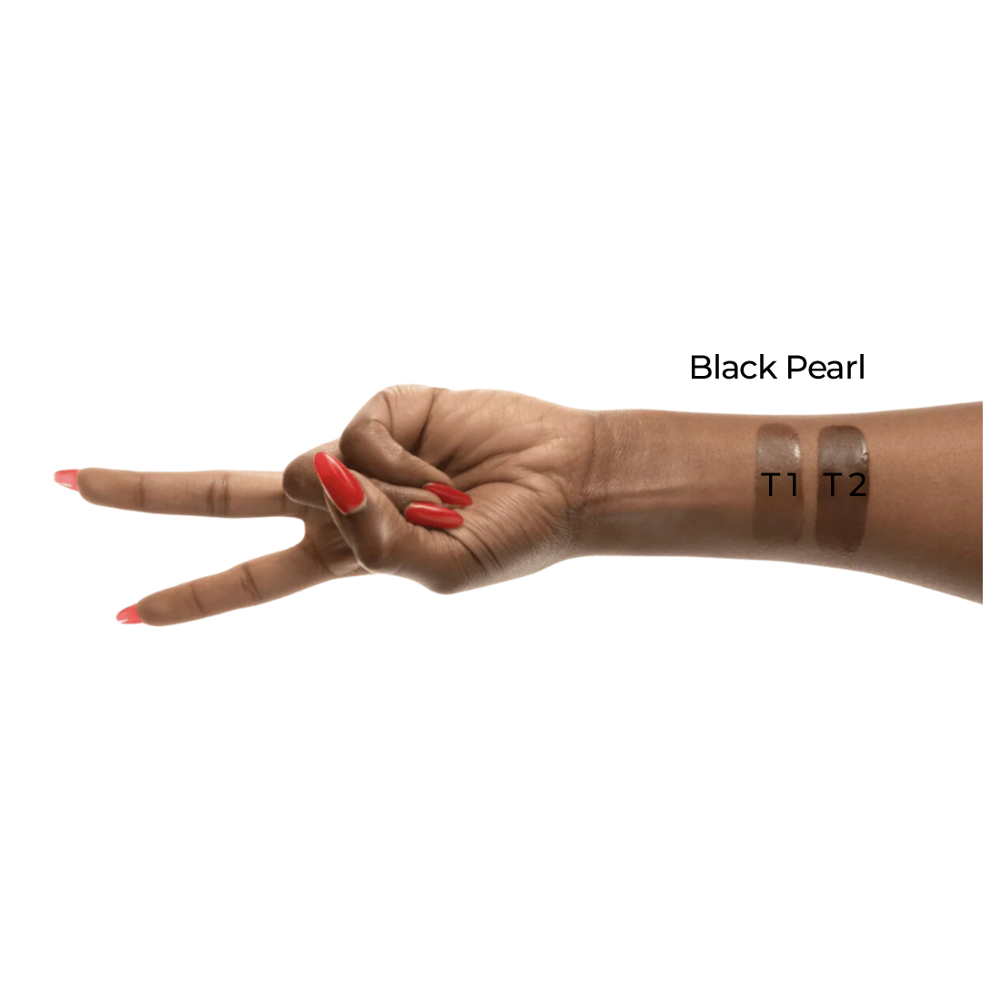 By Sharon C Flawless IRL Skin Perfecting Foundation Black Pearl T1