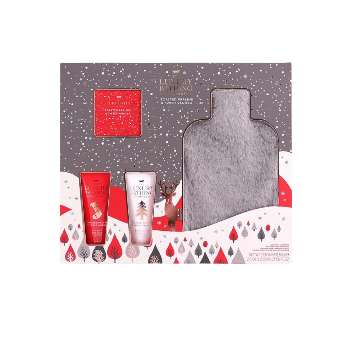 The Luxury Bathing Company - Toasted Praline & Sweet Vanilla Snuggly Gift Set