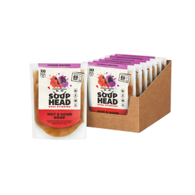 Soup Head Chinese Inspired Hot & Sour Soup Case 8 x 300g