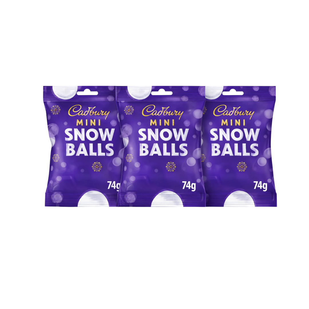 Cadbury Snowball Mini bundle 3 x 74g