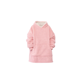Childs Oversized Hüdi Blanket Pink