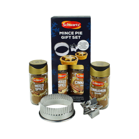 Schwartz Christmas Mince Pie Spices & Pastry Cutter Gift Set