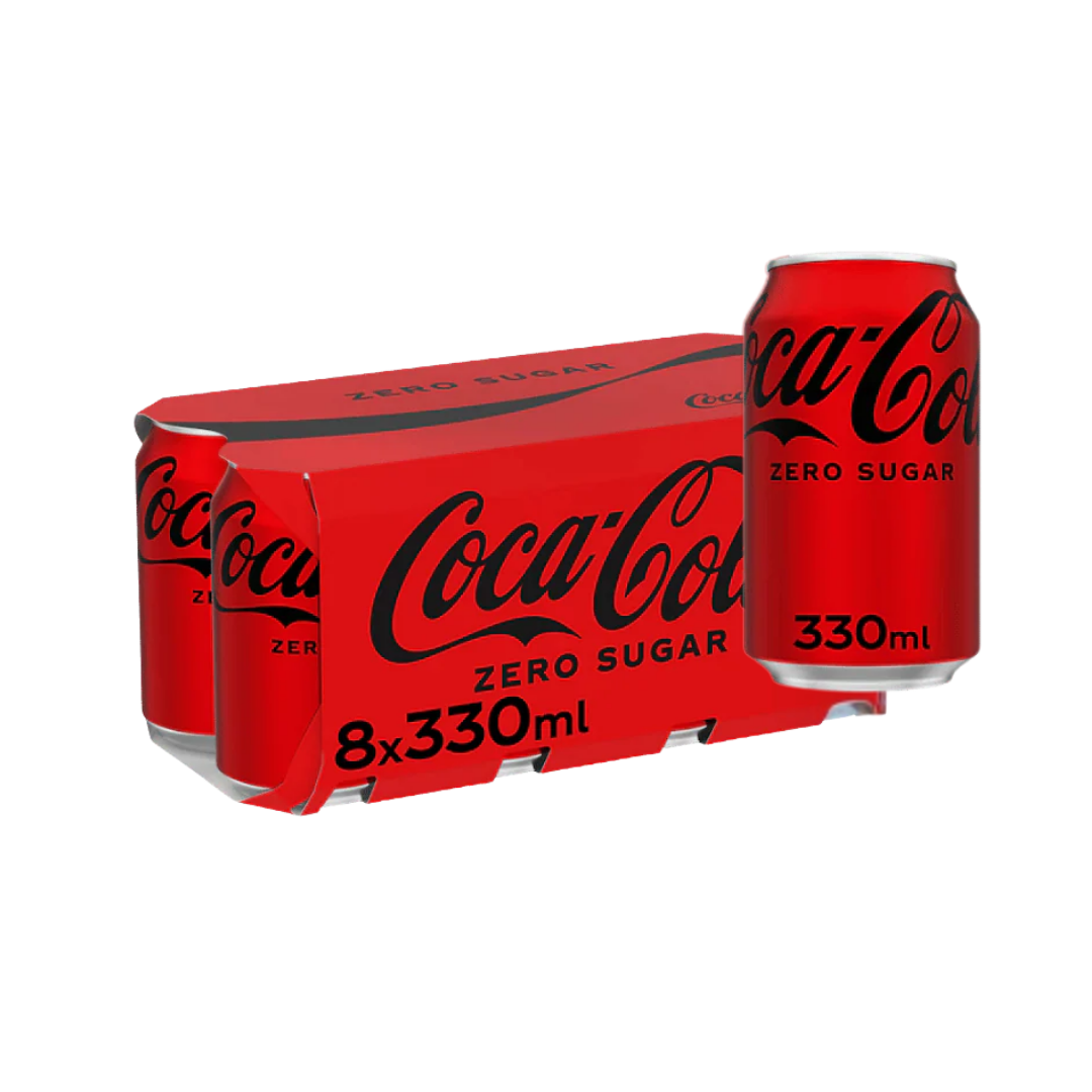 Coca-Cola Zero Sugar 8 x 330ml