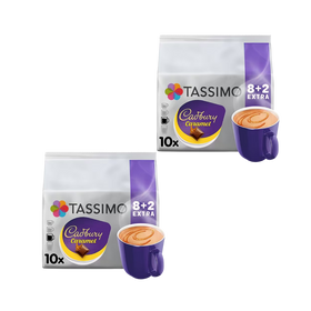 MULTIBUY Tassimo Cadbury Caramel Hot Chocolate Pods - 20 for £2.99