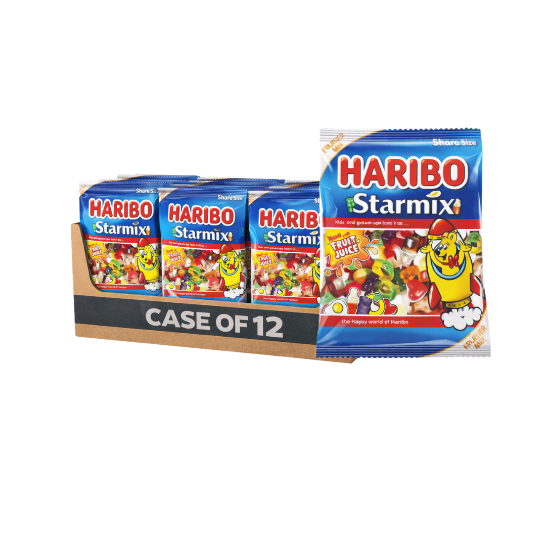 Haribo Starmix Sweets Bag – Pack of 12 x 160 g