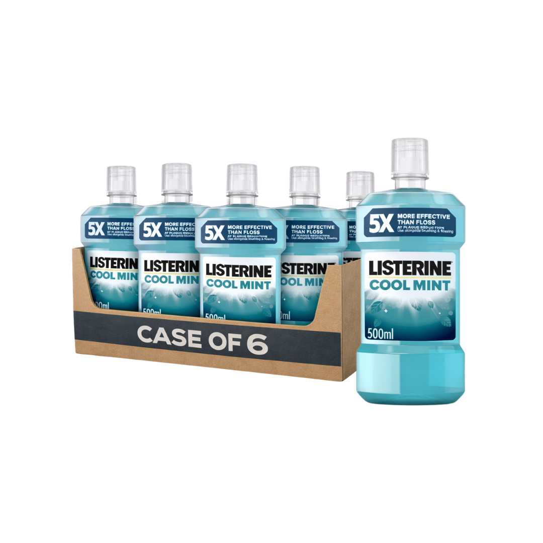 Listerine Cool Mint 500ml - Case Of 6
