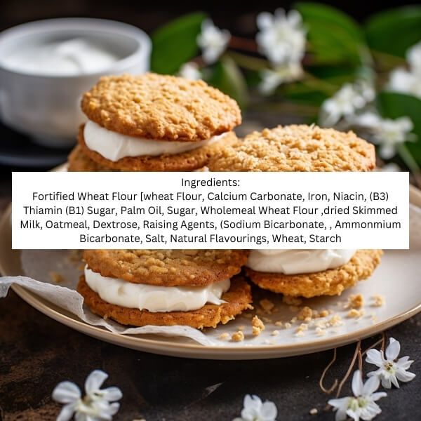 Famous Biscuits Oat Crunch Creams Mis-Shapes