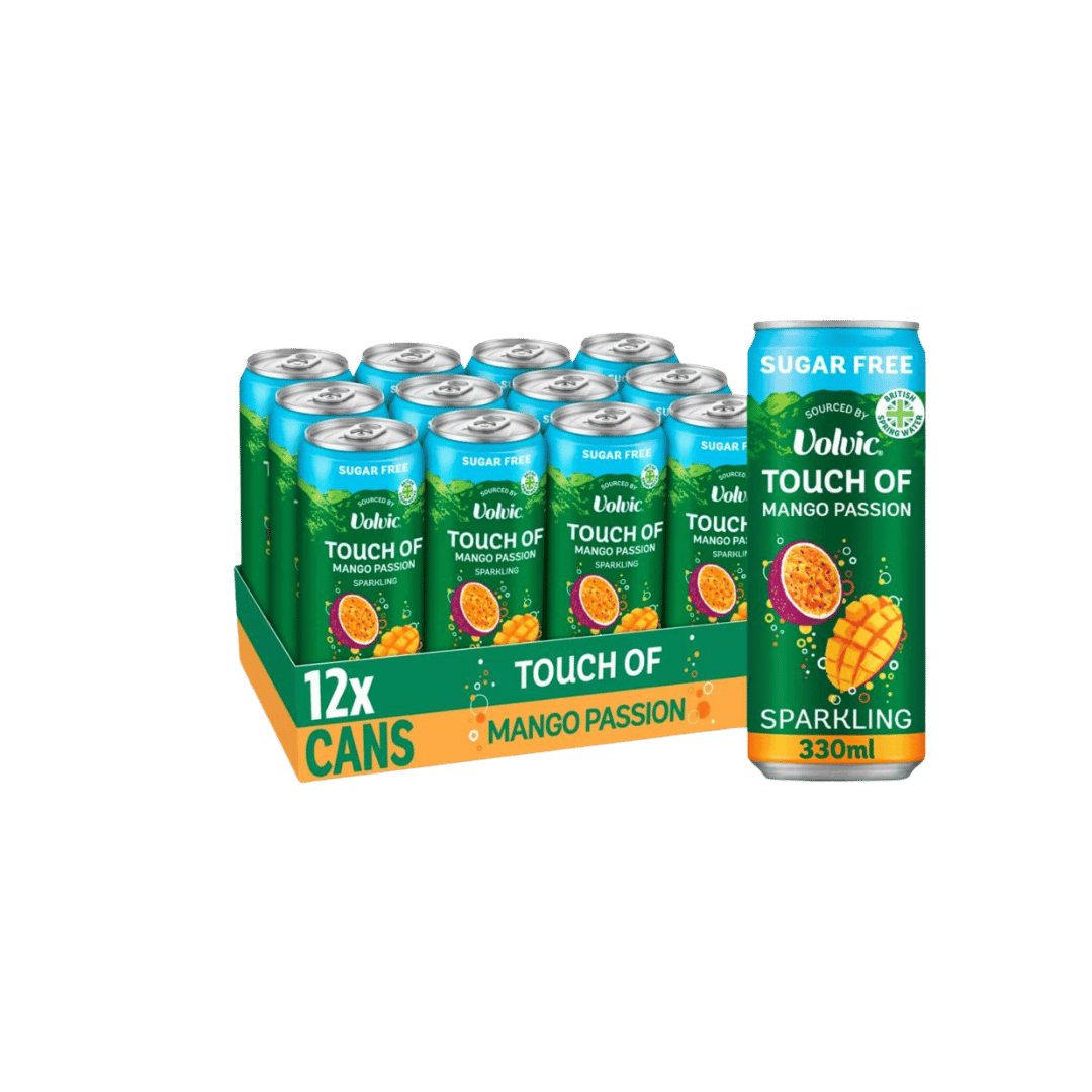 Volvic Touch of Mango Passion Sparkling Sugar Free Flavoured Water