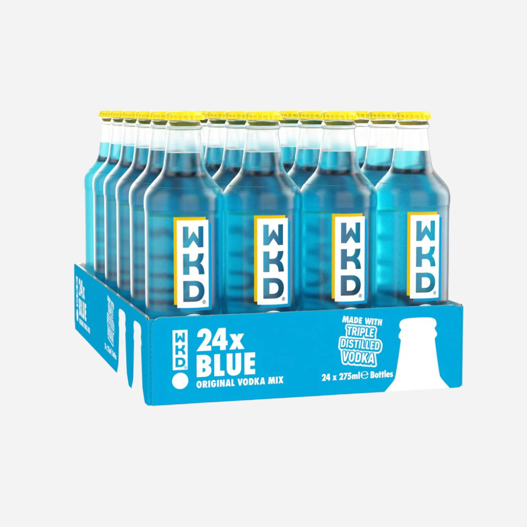 WKD Original Blue PET Bottles