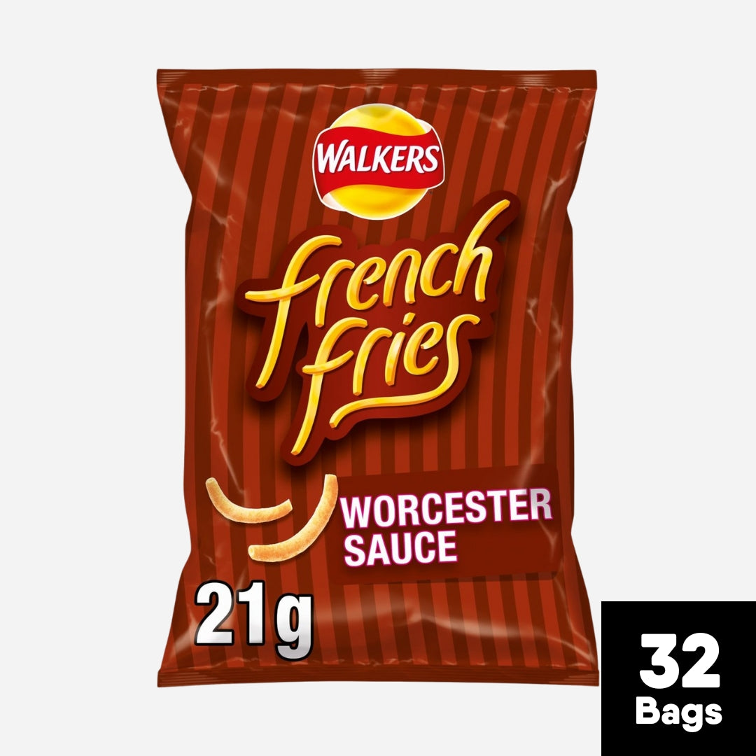 Walkers French Fries Worcester Sauce Crisps