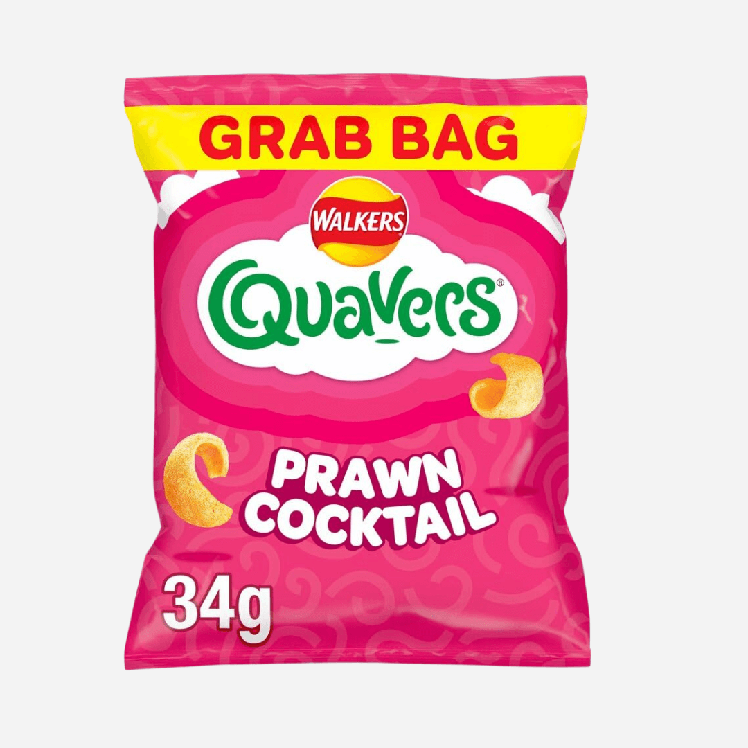 Walkers Quavers Prawn Cocktail Flavour Crisps