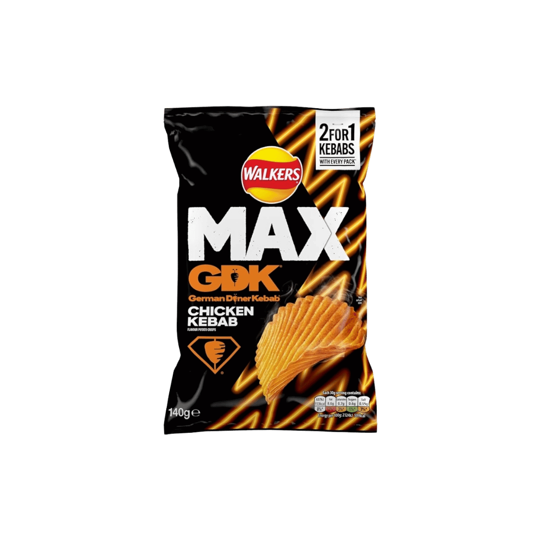 Walkers Max Chicken Doner Kebab