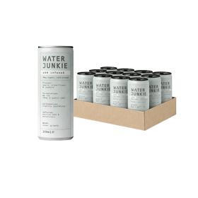 Water Junkie CBD Apple, Elderflower & Jasmine 12 x 250ml Cans