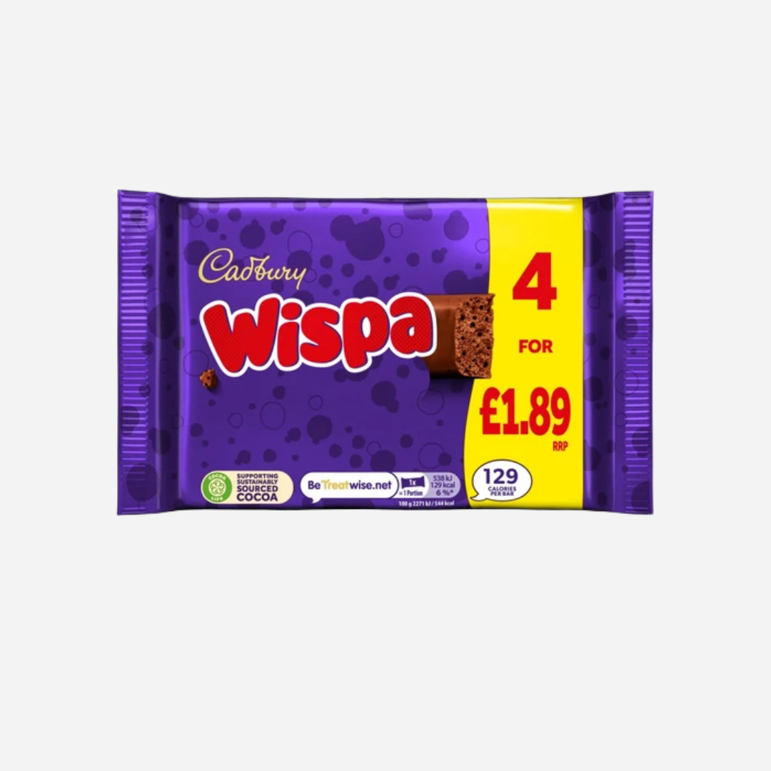 Cadbury Wispa Chocolate Bars