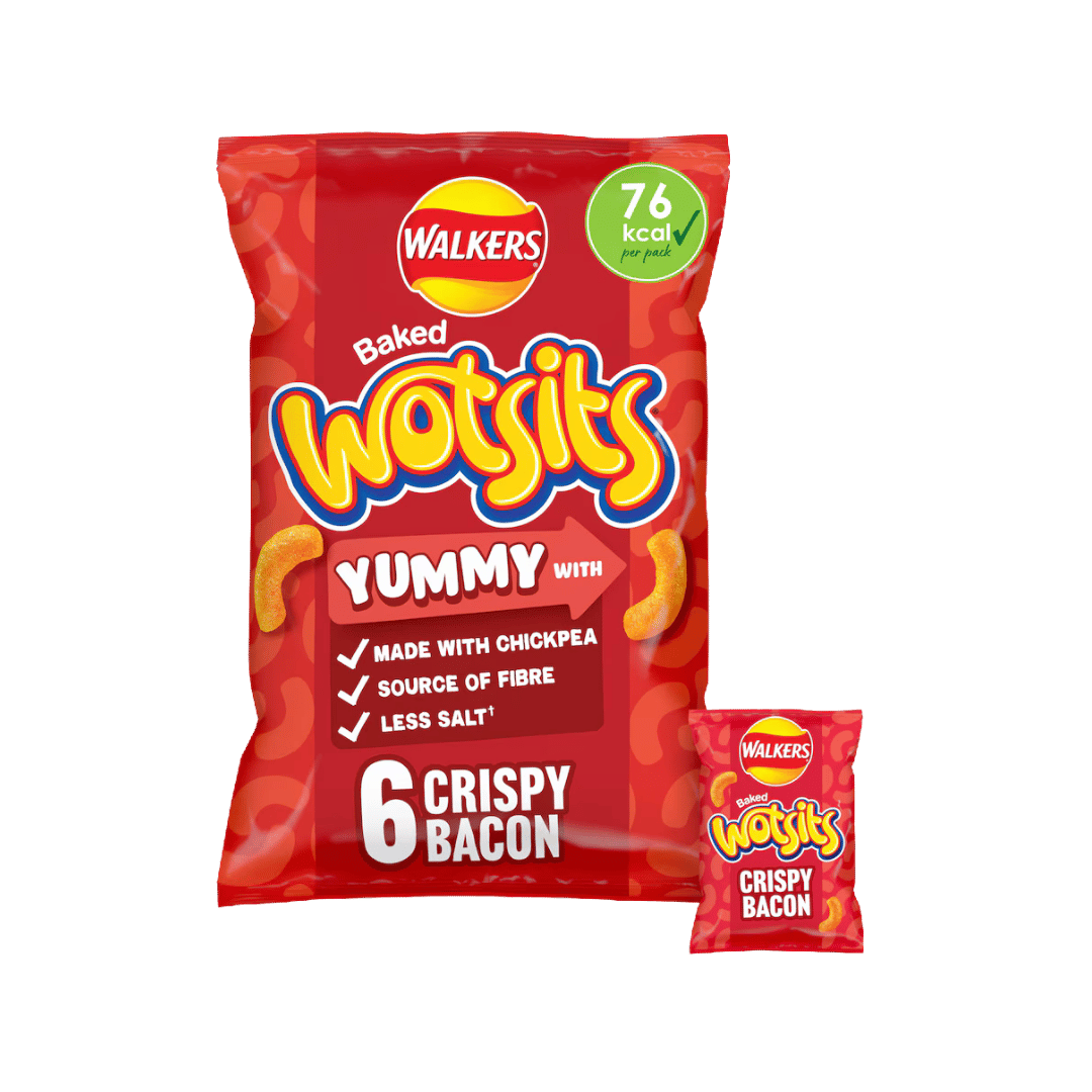 Walkers Wotsits Crispy Bacon Multipack Crisps