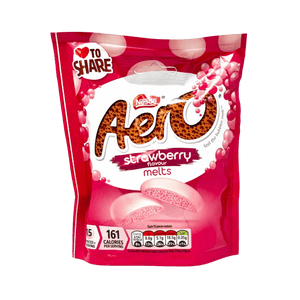 Aero Strawberry Melts Chocolate