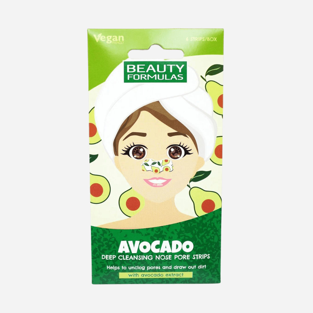 Beauty Formulas Nose Pore Strips Avocado