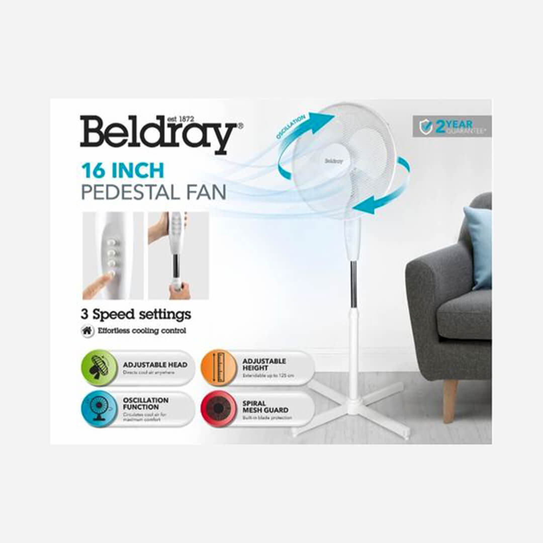 Beldray Floor Standing Pedestal Fan