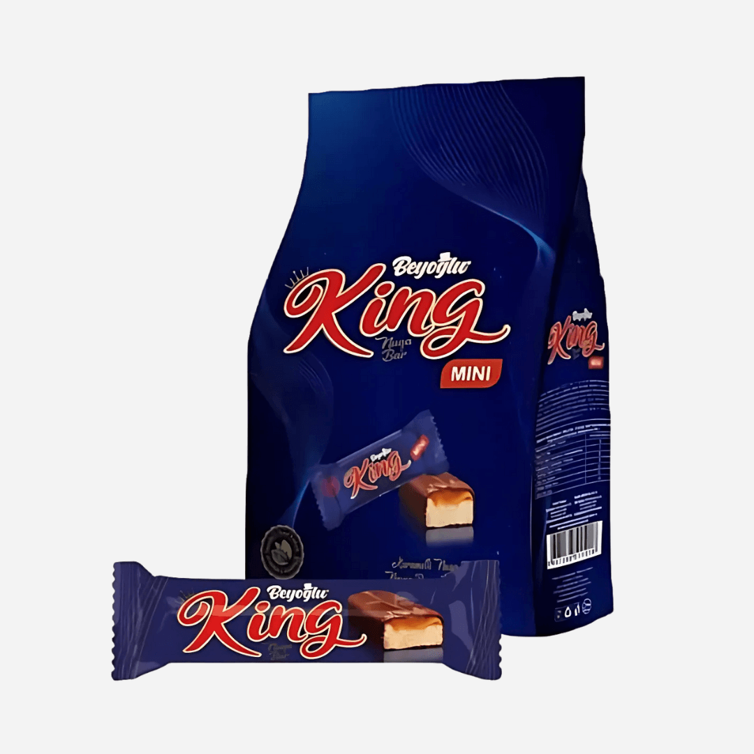 Beyoglu King Mini Chocolate, Caramel & Nougat Turkish Bars